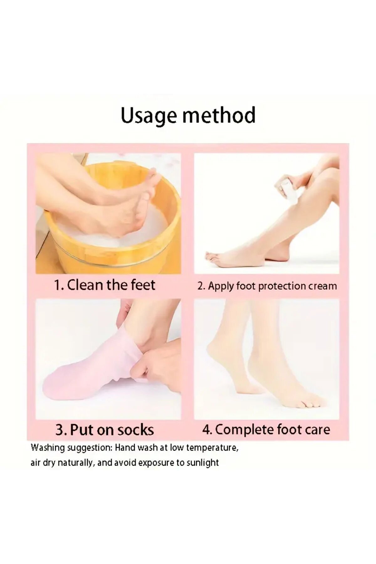 Silikon Jel Ayak Nemlendirici Çorap