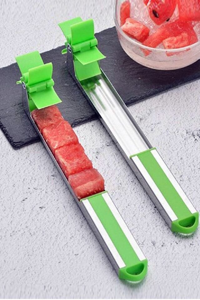 Paslanmaz Çelik Karpuz Dilimleyici ve Doğrayıcı, Pratik ve Şık Tasarım