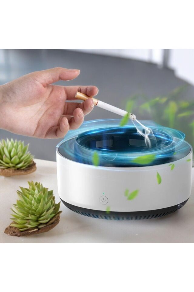 Dumanı Çeken Küllük Hava Temizleyici Sigara Küllük Duman Filtreli Hava Temizleyici Akıllı Kokusuz