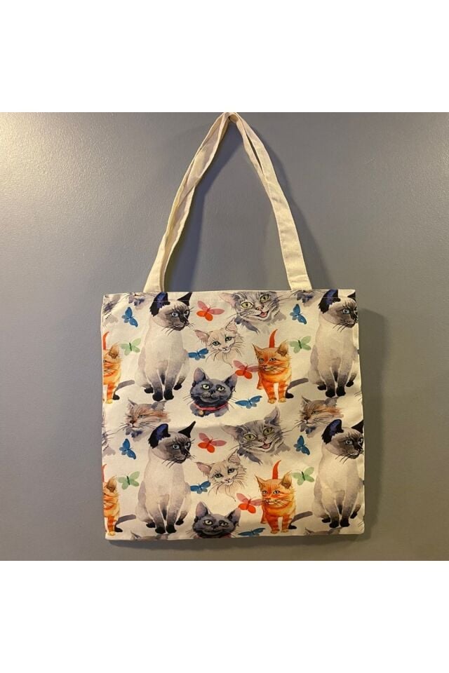 Bez Çanta - Figürlü Baskılı Ham Bez Çanta 33x40 (model Çeşitlerimiz Mevcuttur)