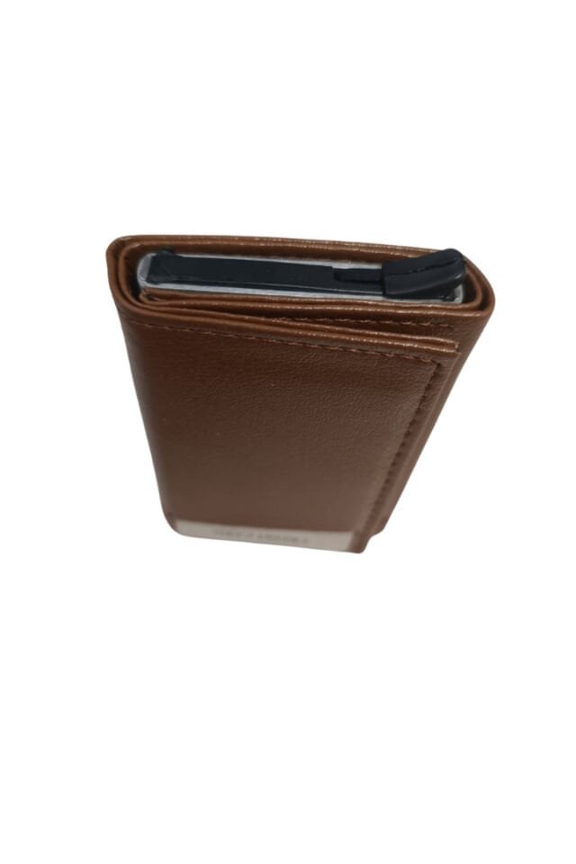 Yeni Tip Mekanizmalı Kartlık Erkek Cüzdan