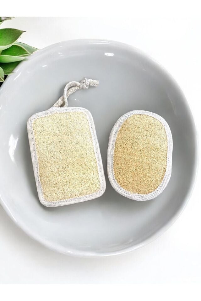 Doğal kabak lifi vücut kesesi 2 li