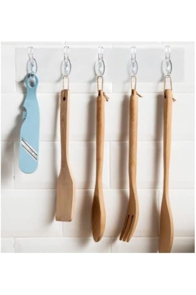 Tieke Tek Parça kendiliğinden yapıştırıcılı 5 Askılıklı Askılık