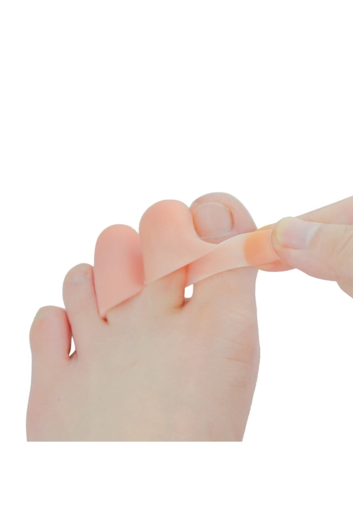 Ayak Serçe Parmak Nasır Koruyucu Silikon Hortum Bunyon Kemik
