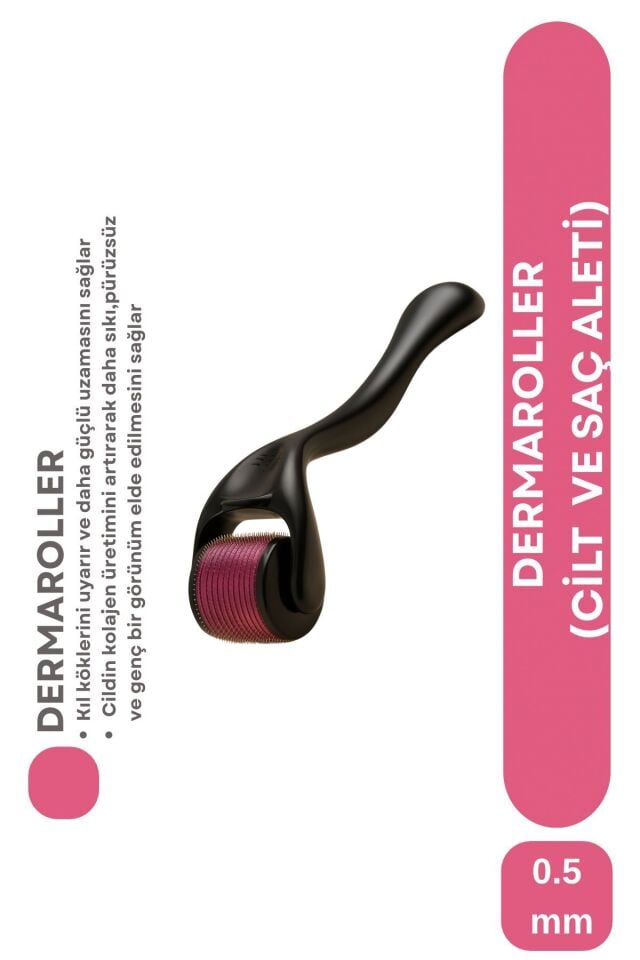 Titanyum Iğneli Derma Roller 0.5 Mm Drs50