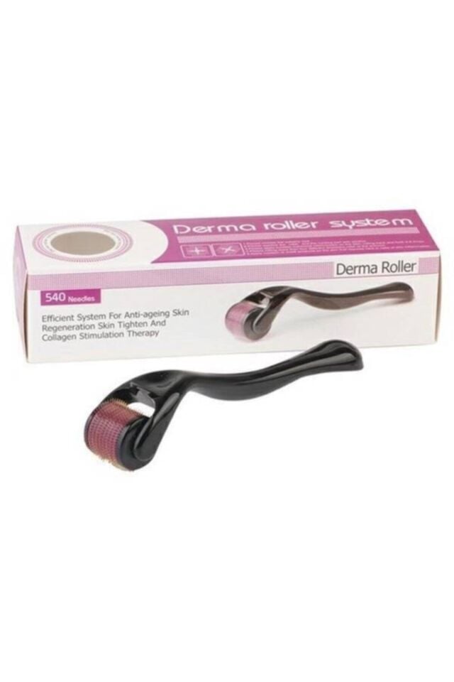 Dermaroller Titanyum 540 Iğneli 0.5mm Ciltbakım Gözenek Açıcı Saç Çıkarıcı
