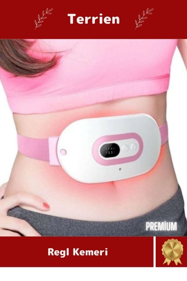 Premium Yeni Seri Dijital Bel Sırt Kas Karın Ağrı Sıcaklık Titreşim Ayarı Masaj Özellik Adet Kemeri