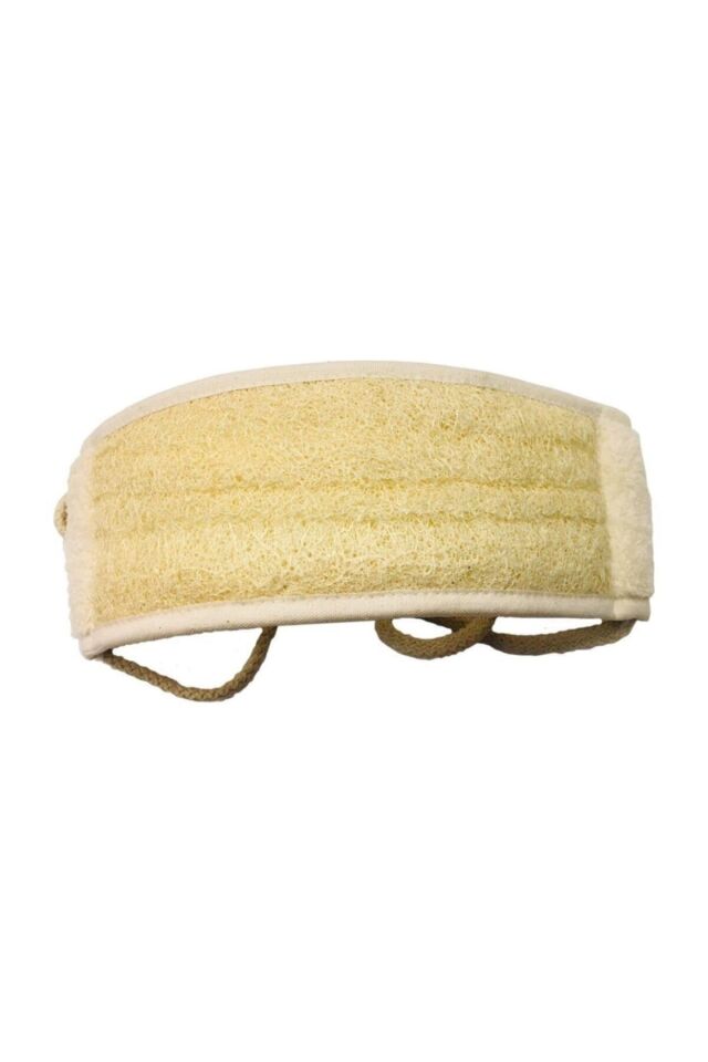 Doğal Kabak Lifi Kese Uzun Sırt Tipi Ipli Banyo Hamam Kesesi