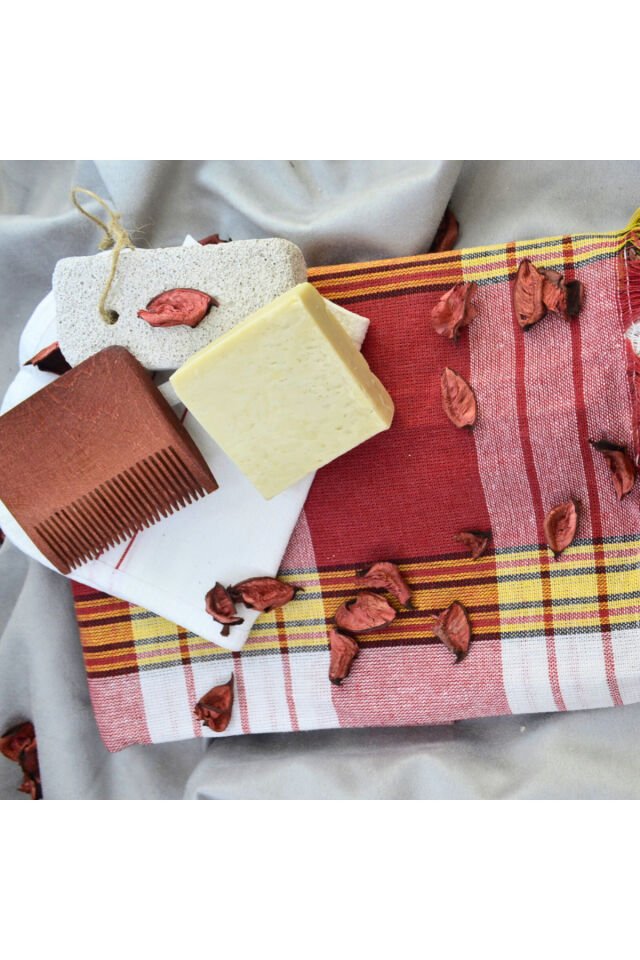 Standart Paket Hamamseti & Duş & Banyo & Peştemal & Kese Seti