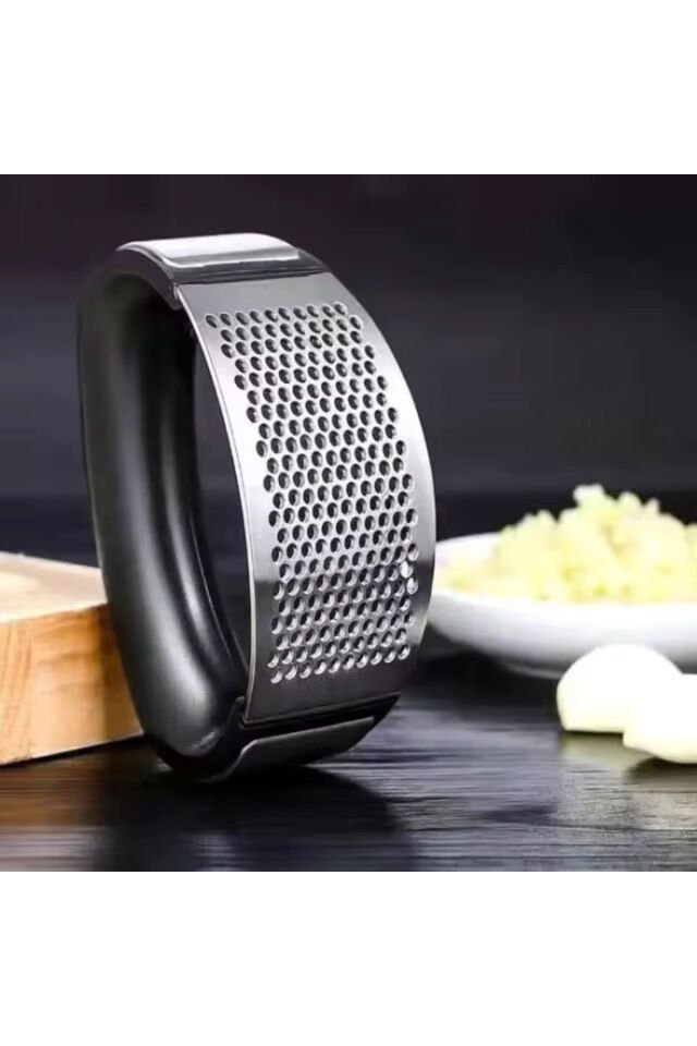 Paslanmaz Çelik Lüx Sarımsak Ezici Çeyizlik Tutam