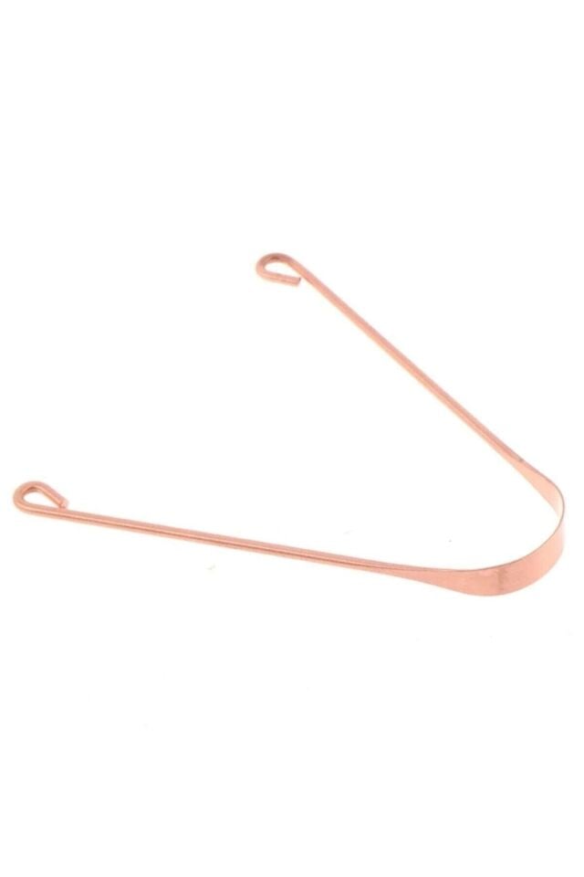 Dil Temizleme  Saf Bakır Temizlik Aleti Dil Fırçası Dil Kaşığı Plak Temizliği Dil Sıyırıcı