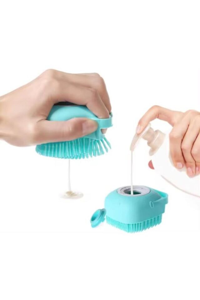 ŞAMPUAN HAZNELİ KEDİ-KÖPEK YIKAMA KESESİ