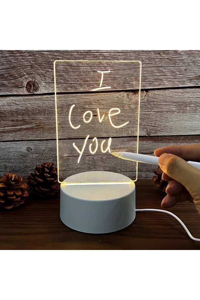 LED ÇİZİM TABLETİ GECE LAMBASI