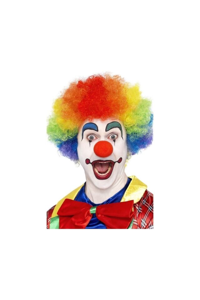 Palyaço Saçı Ve Burnu