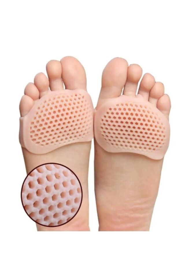 Topuklu Ayakkabı Koşu Spor Için Orta Parmaktan Takılan Silikon Ayak Yastığı Pedi Parmak Koruyucu