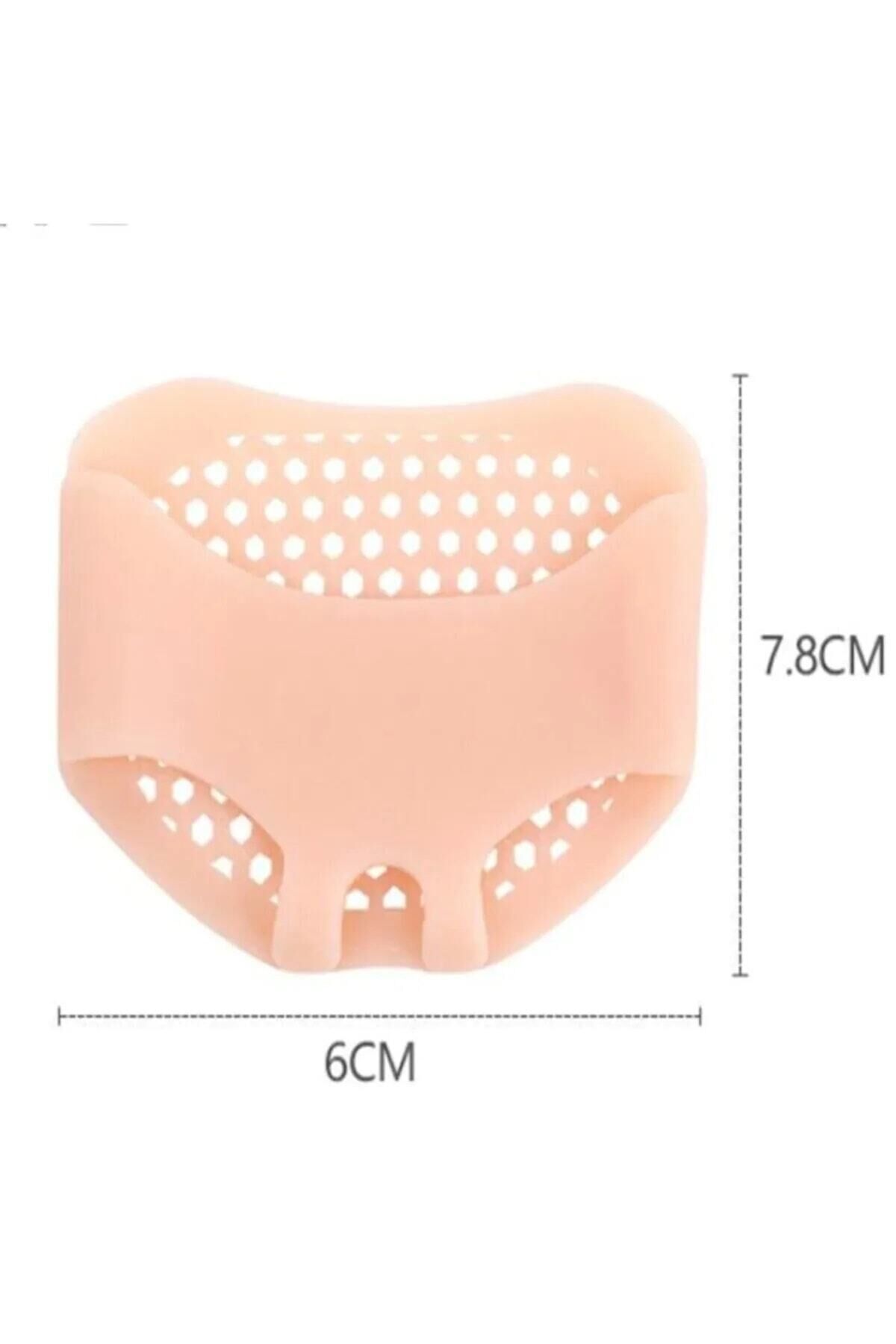 Topuklu Ayakkabı Koşu Spor Için Orta Parmaktan Takılan Silikon Ayak Yastığı Pedi Parmak Koruyucu