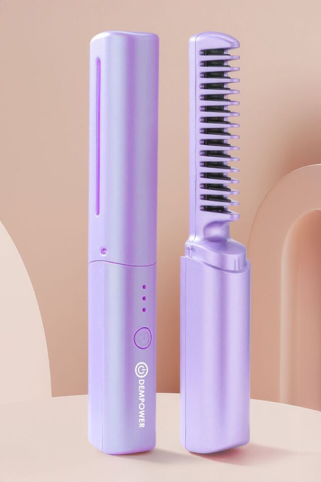 Kablosuz Seramik Kaplama Saç Düzleştirme Tarağı