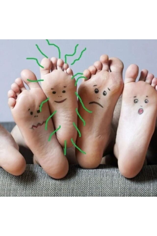 4 adet Ayak Koku Giderici Ayakkabı Ter Koku Giderici Toz 120 Gün Etkili ile Ayak Kokusuna Son