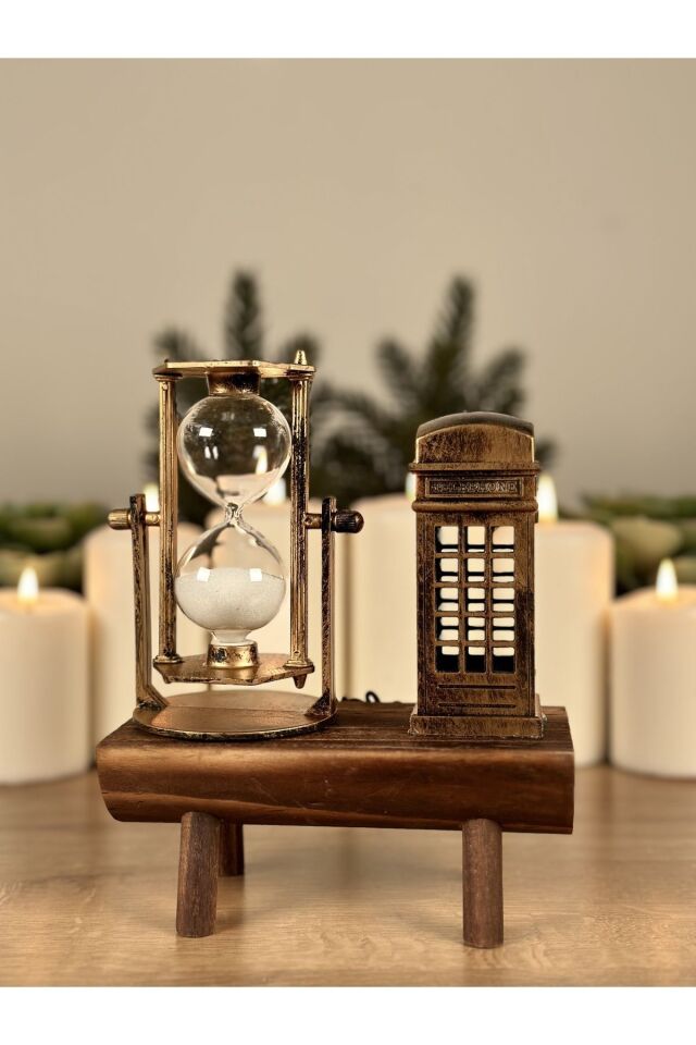 KUM SAATLİ MASA ŞIK ÜSTÜ BİBLO OFİS