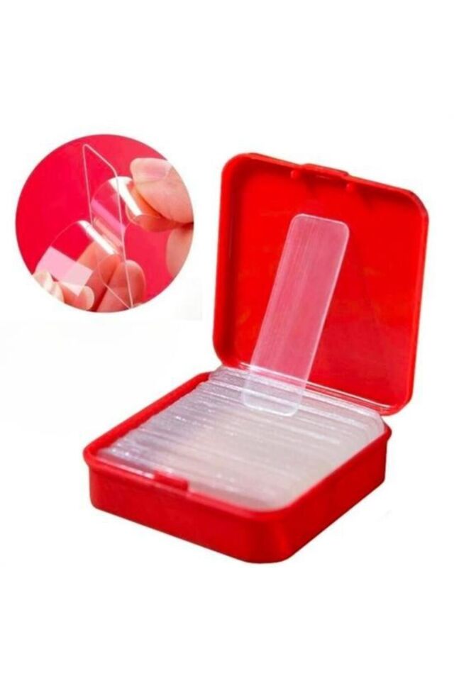 BUFFER® Çoklu Şeffaf Çift Taraflı Bant Monte Bantları 60 Adet