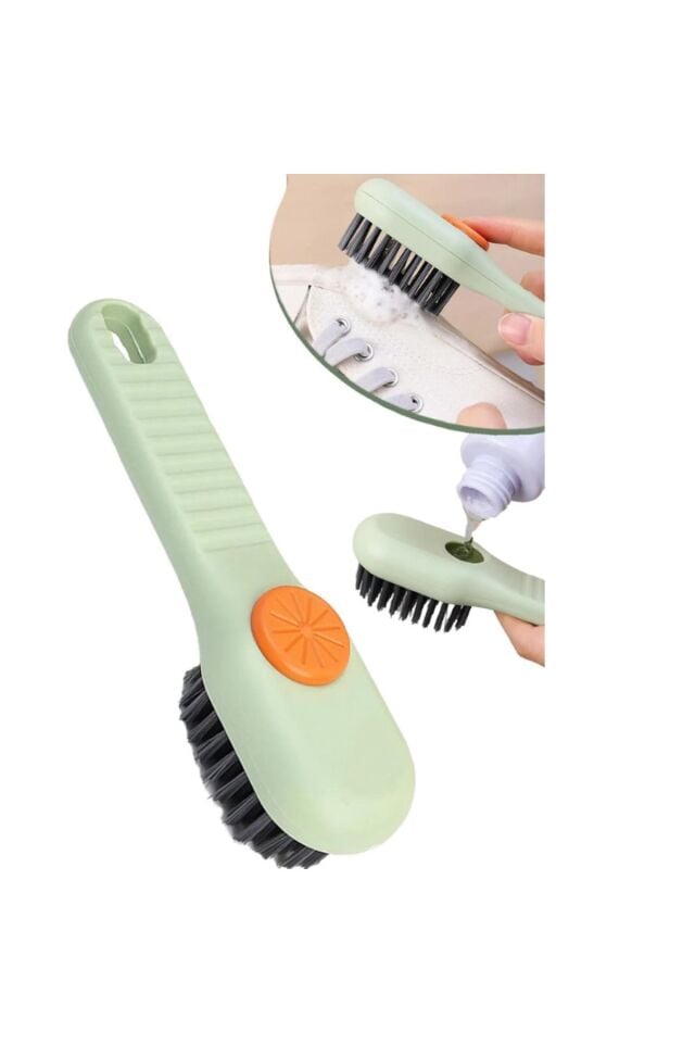 Ayakkabı Fırçası Deterjan Hazneli Ayakkabı,Bot Temizleme Yıkama Fırçası