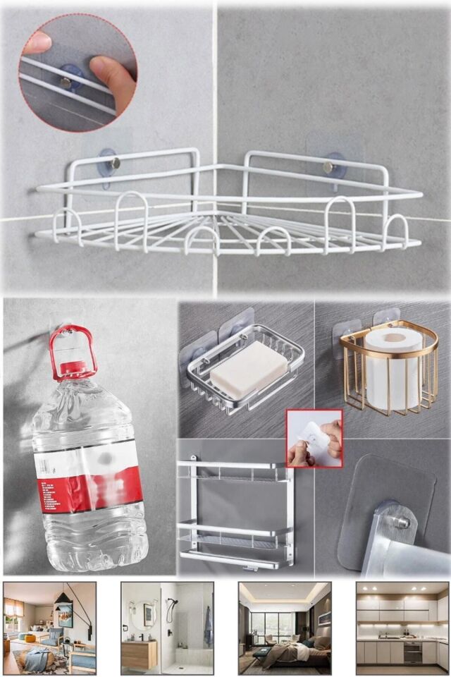 4 Adet Yapışkan Çiviler Kendinden Yapışkanlı Vida Yapışkan Kanca Mutfak Için Poster Fotoğraf Çerçeve