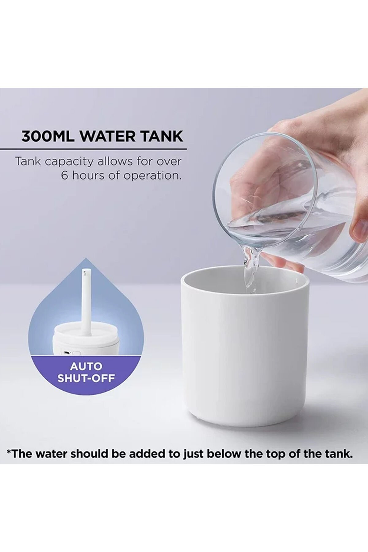 Rgb Işıklı, 300 ml Ultrasonik Oda Ortam Nemlendirici Ve Aroma Difüzörü