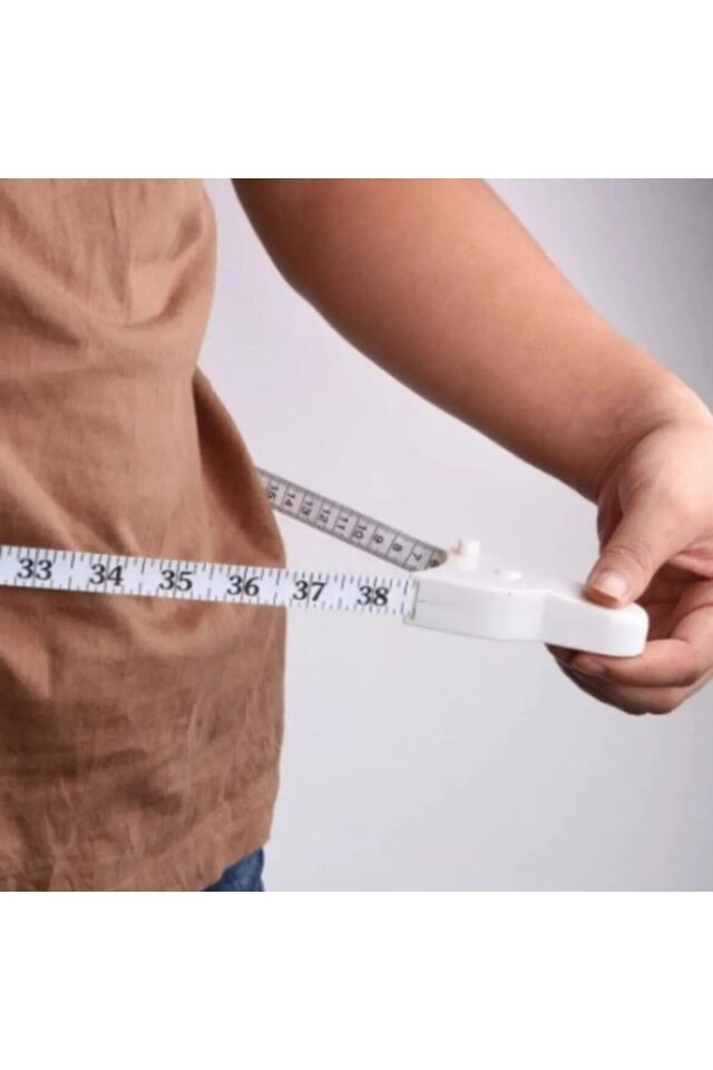 Baş Ve Vücut, Kafa Çevresi Ölçüm Aleti Bel Ölçme Metresi Mezura Terzi Ölçü Metresi Ergonomik