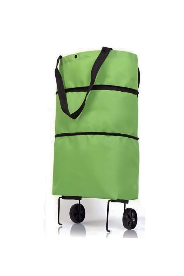 TEKERLEKLİ ALIŞVERİŞ ÇANTASI - TEKERLEKLİ OMUZ ÇANTASI- TEKERLEKLİ PAZAR ÇANTASI