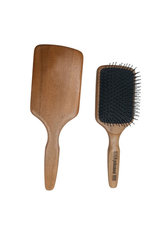 Tarama Tarağı (Top Uçlu) Ahşap Gövde