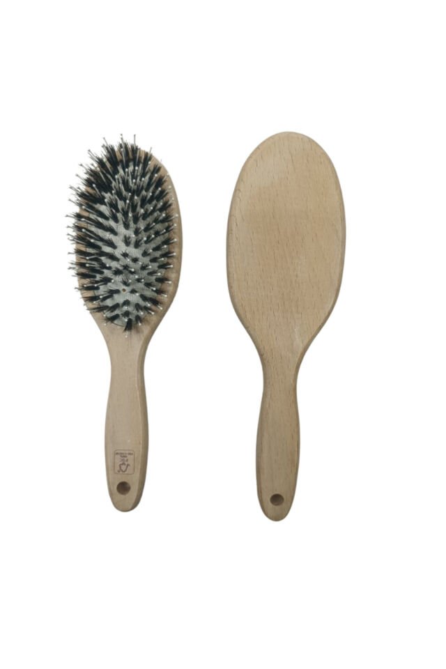 Saç Fırçası Açma ve Tarama Tarağı Bir Arada Doğal Kıllı Saç Açıcı Fırça