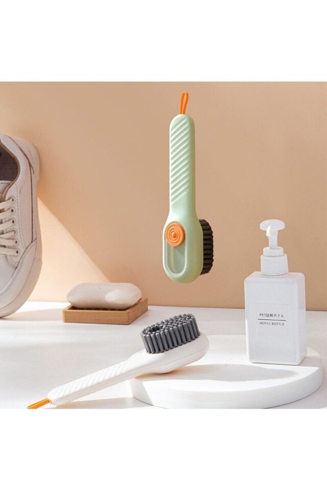 Amaçlı Deterjan Hazneli Pratik Fırça Ayakkabı, Bot Temizleme Yıkama Fırçası Sfey 997516