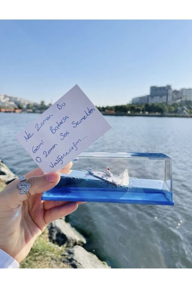 BATMAYAN AŞK GEMİSİ PREMİUM SEVGİLİYE ÖZEL