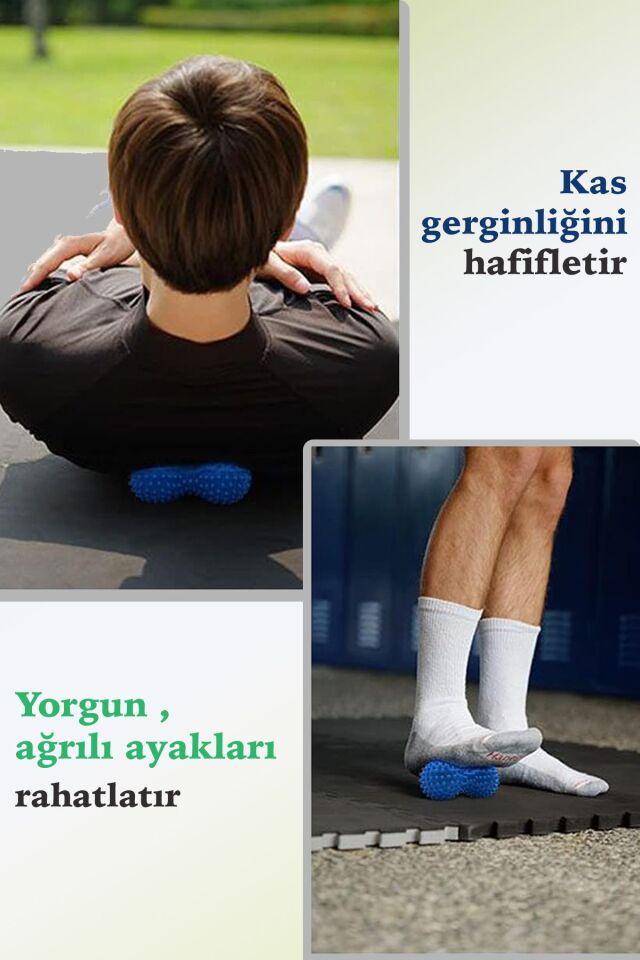 Plantar Fasiit Tedavisi Rahatlatıcı Egzersiz Topuk Dikeni Egzersizi Ayak Masaj Topu