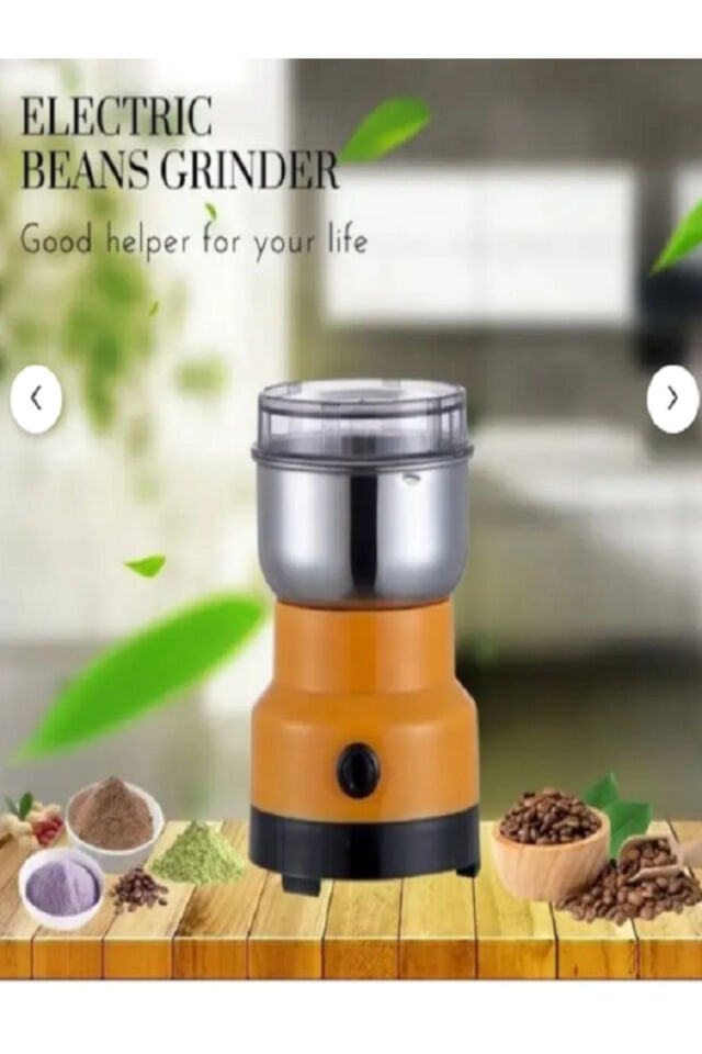 Baharat Bakliyat Öğütücü Elektrikli Makine Pirinç Biber Tahıl Öğütücü Değirmen Gıda Öğütücü