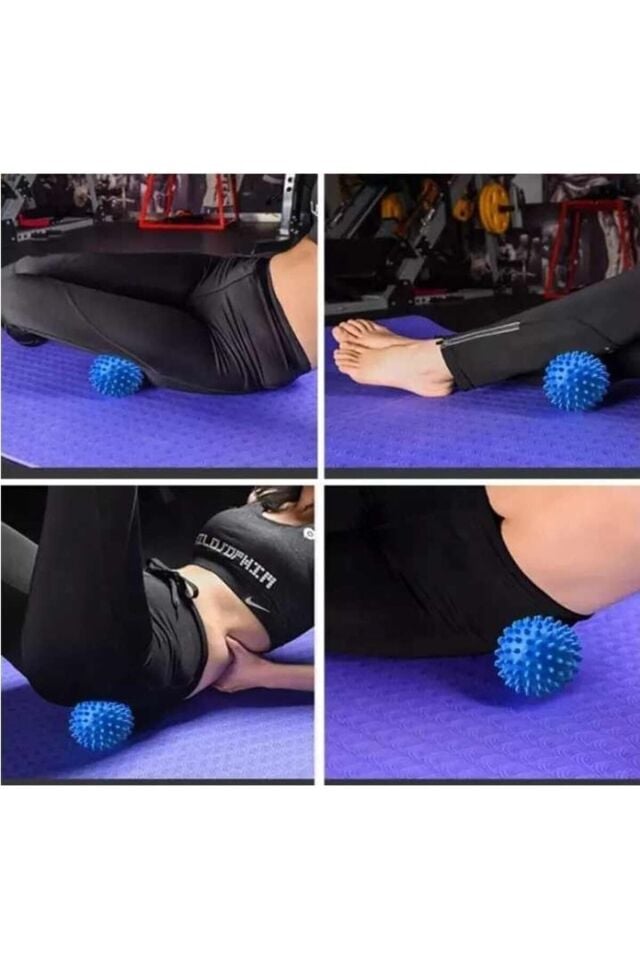7.5 Cm Bpa Free Masaj Topu - Dikenli Duyu Uyarıcı El Ayak Vücut Egzersiz Topu