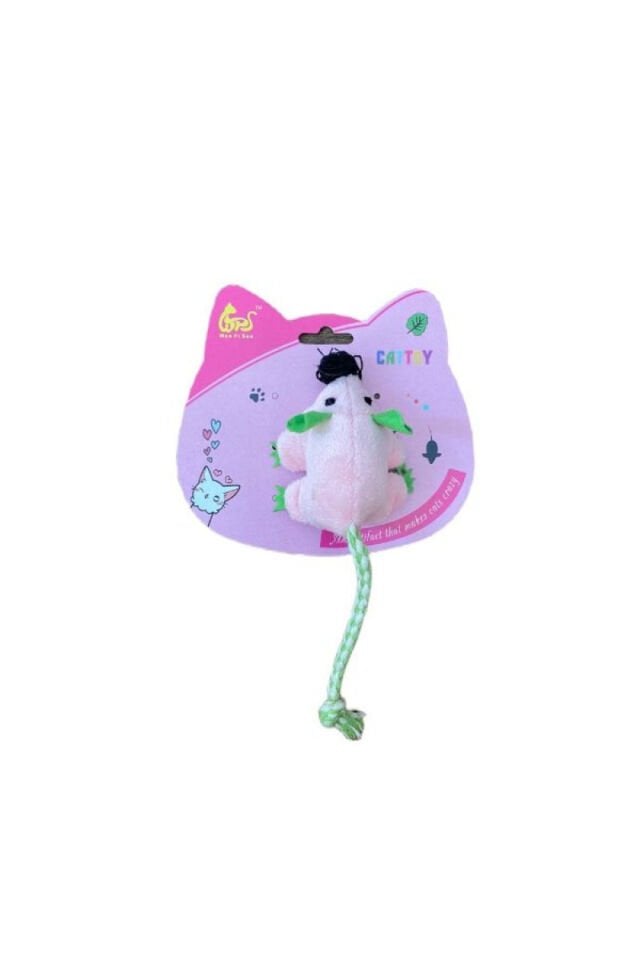 Peluş Kuyruklu Fare Kedi Oyuncağı