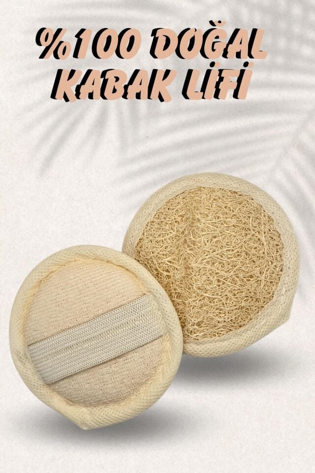 Kese Yüz Kesesi Kabak Lifi Banyo Lifi Banyo Kesesi 1 Adet Pellinğ Kabak Lifi