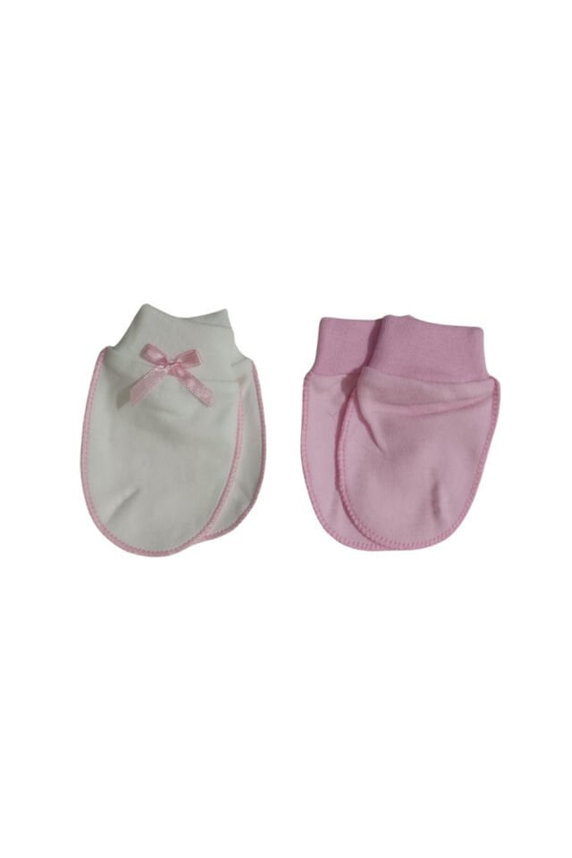 Yeni Doğan Pamuklu Bebek Eldiveni 2lİ Set
