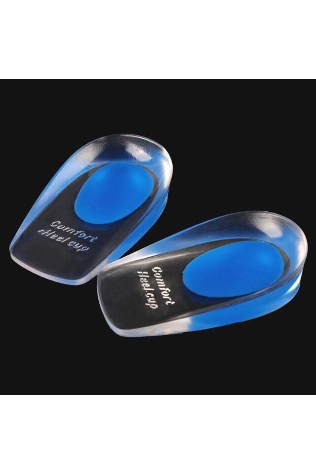 Darbe Önleyici Tabanlık Rahatlatıcı Topuk Dikeni Silikon Ayak Masajı Taban Yastığı