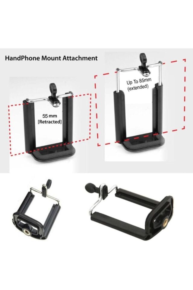 Telefon Tutucu Tripot Aparat Telefon Fotoğraf Çekme Tripotu