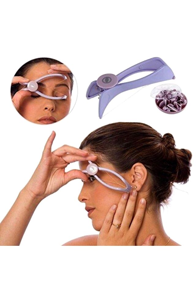 Ipli Tüy Kıl Alma Kaş Bıyık Ağda Yüz Cilt Epilasyon Aleti