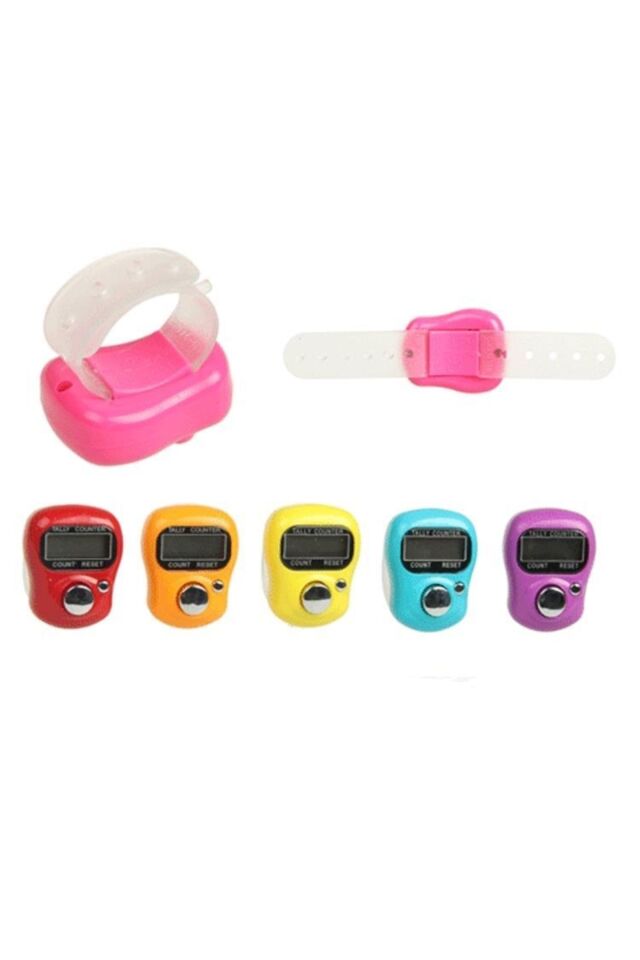 Yüzük Zikirmatik Lcd Ekranlı Zikir Sayacı Pilli Sayaç Zikirmatik