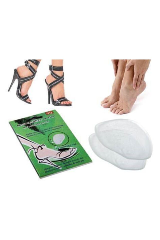 Topuklu Ayakkabı Tabanlığı Silikon Jel Ayak Yastığı