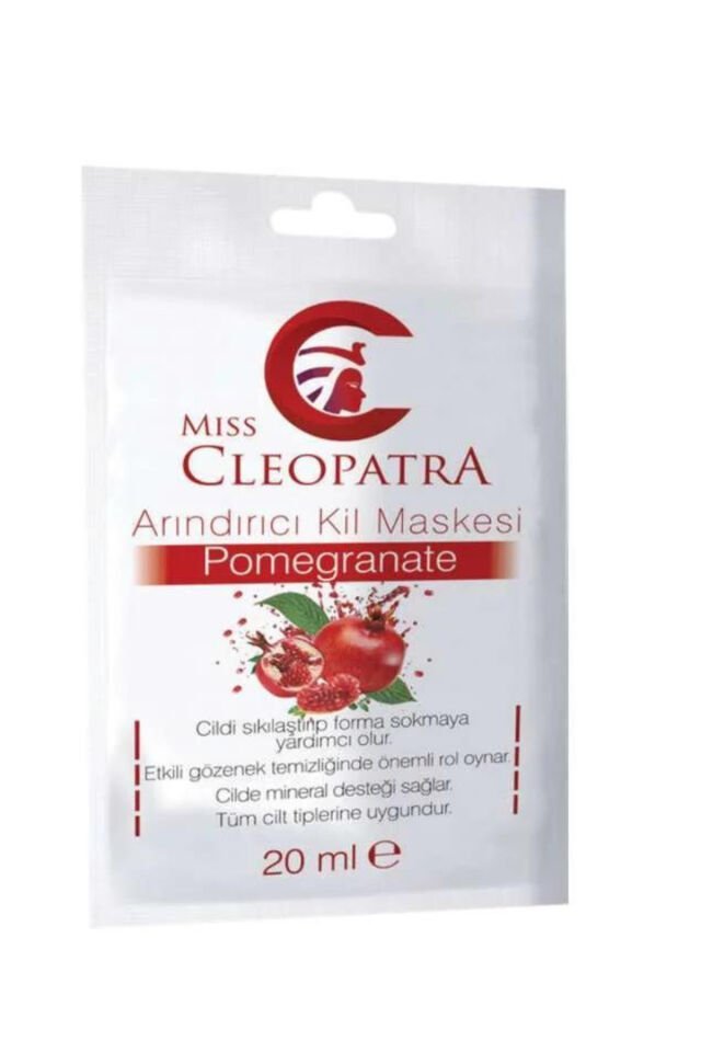 Arındırıcı Kil Maskesi Pomegranate Kırmızı 20 ml
