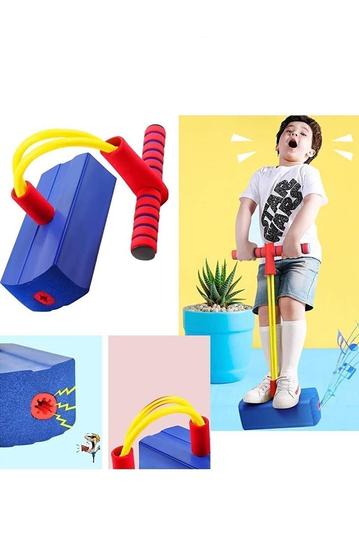 Çocuklar Için Atlama Zıplama Oyuncağı Boy Uzatıcı Eğitici Fiziksel Ve Zihinsel Geliştirici Spor Oyun