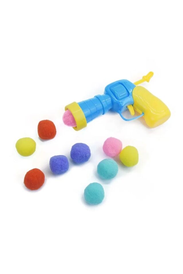 Peluş Top Atan İnteraktif Kedi Oyuncağı