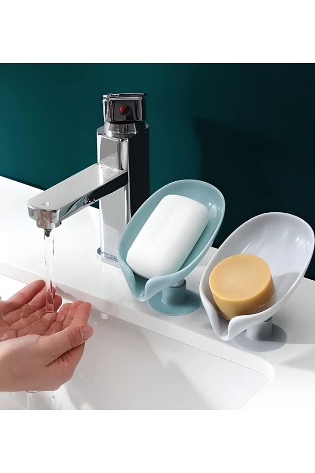 Lavabo Sabunluk Vantuzlu Su Giderli Sabunluk