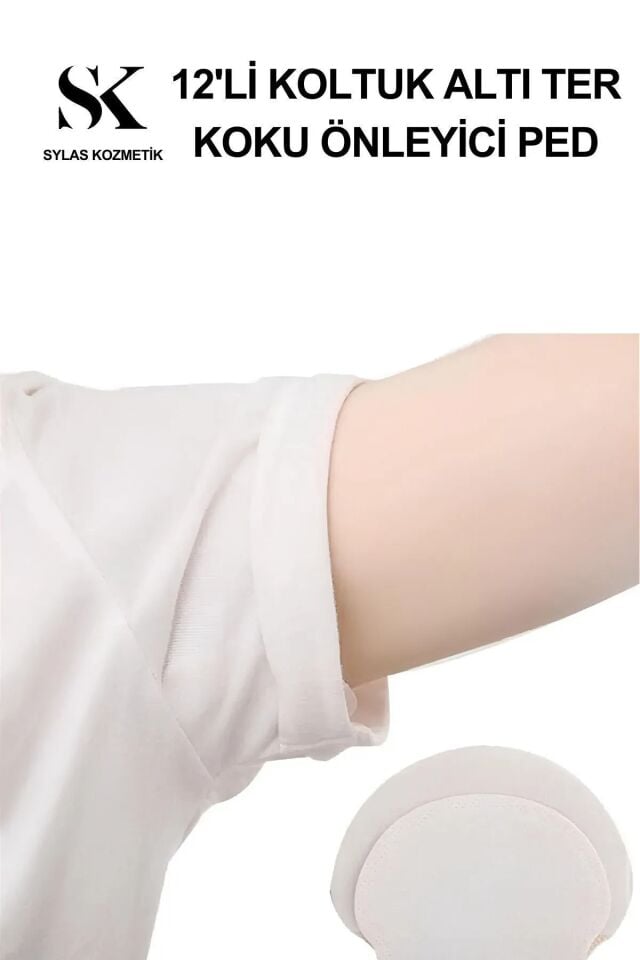 12 Adet Koltuk Altı Ter Koku Önleyici Ped