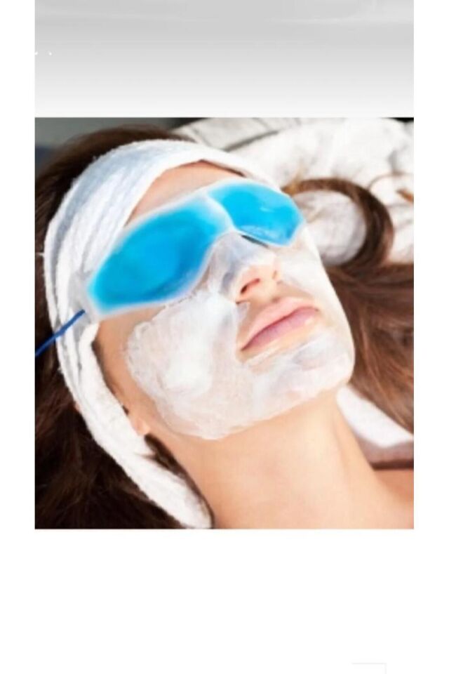 Jel Buz Göz Maskesi Soğuk Kompres Maske Soğuk Uygulama